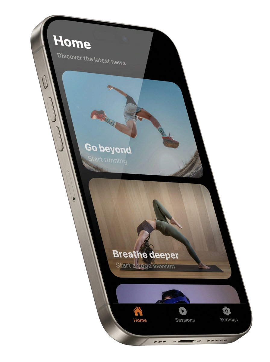 Sineco app shown on a smartphone